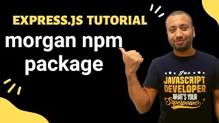 express js bangla tutorial 21 : morgan npm package HTTP request logger