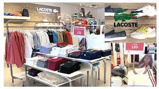 LACOSTE OUTLET Sale 50% OFF Men’s Shoes Polo Shirts on Sale | Women Clothing on Sale SHOP WITH ME