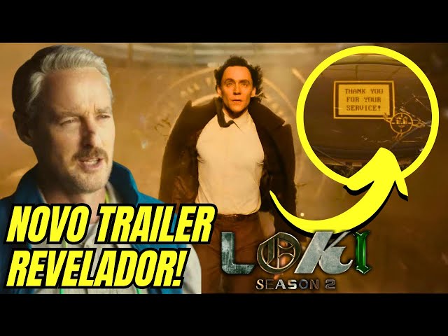 Vaza o trailer completo da 2ª temporada de Loki – assista