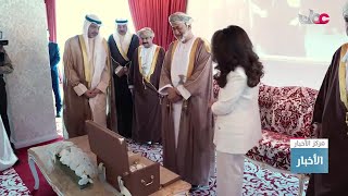 جلالة السُّلطان #هيثم_بن_طارق_المعظم يتفضل بزيارة إلى متحف قصر السلام بالكويت.