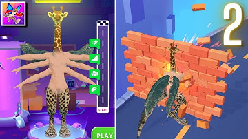 Merge Animals 3D!💉🐊 (Level-9 Gameplay Walkthrough For Android And iOS)