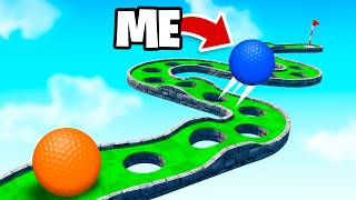 I SECRETLY Swapped Accounts With a NOOB in Golf It