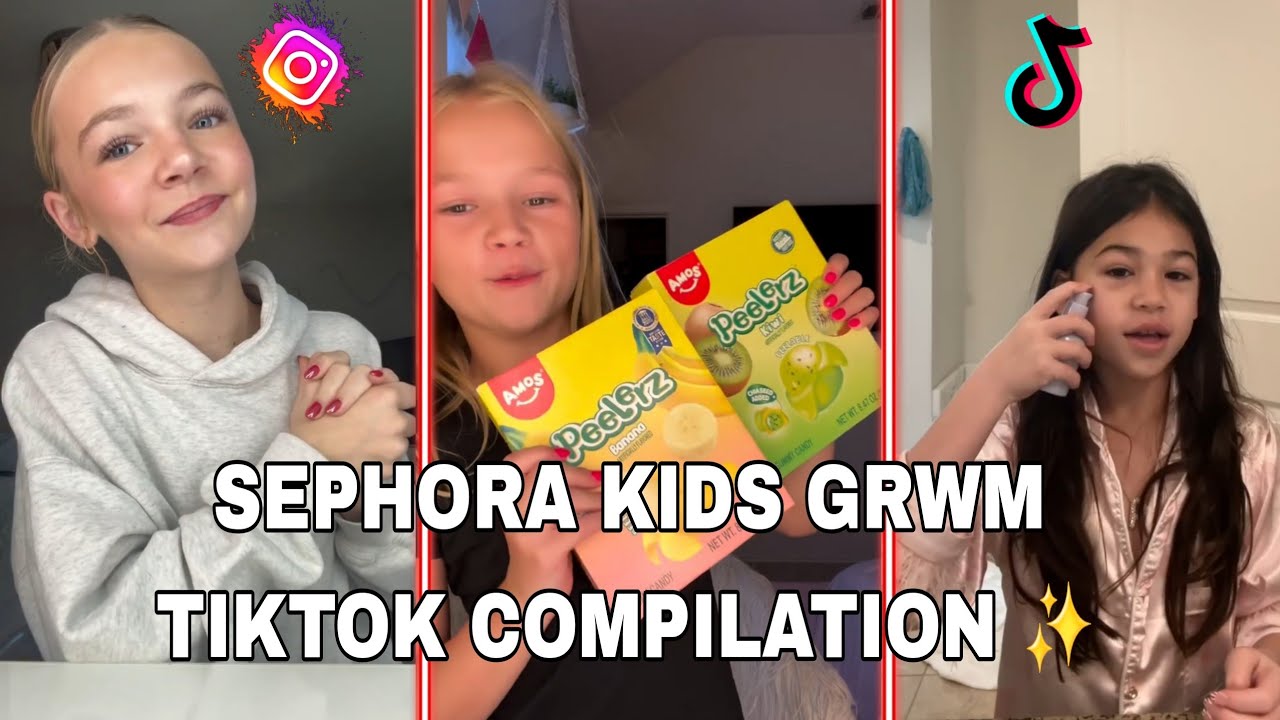 “Sephora Kids GRWM TikTok Compilation 💄 Viral Makeup Hauls & Funny Get Ready With Me Moments”