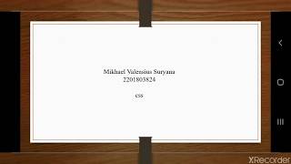 Penjelasan Css Dan Kegunaanya