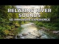 Soothing Waterfall And River 💧 Natural Water Flow For Deep Sleep And Relaxation