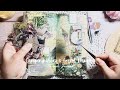 ASMR Journal|Camping Vibes & Forest Dreams 🏕️💚 | Various sounds of collage|Sleeping, Relaxing