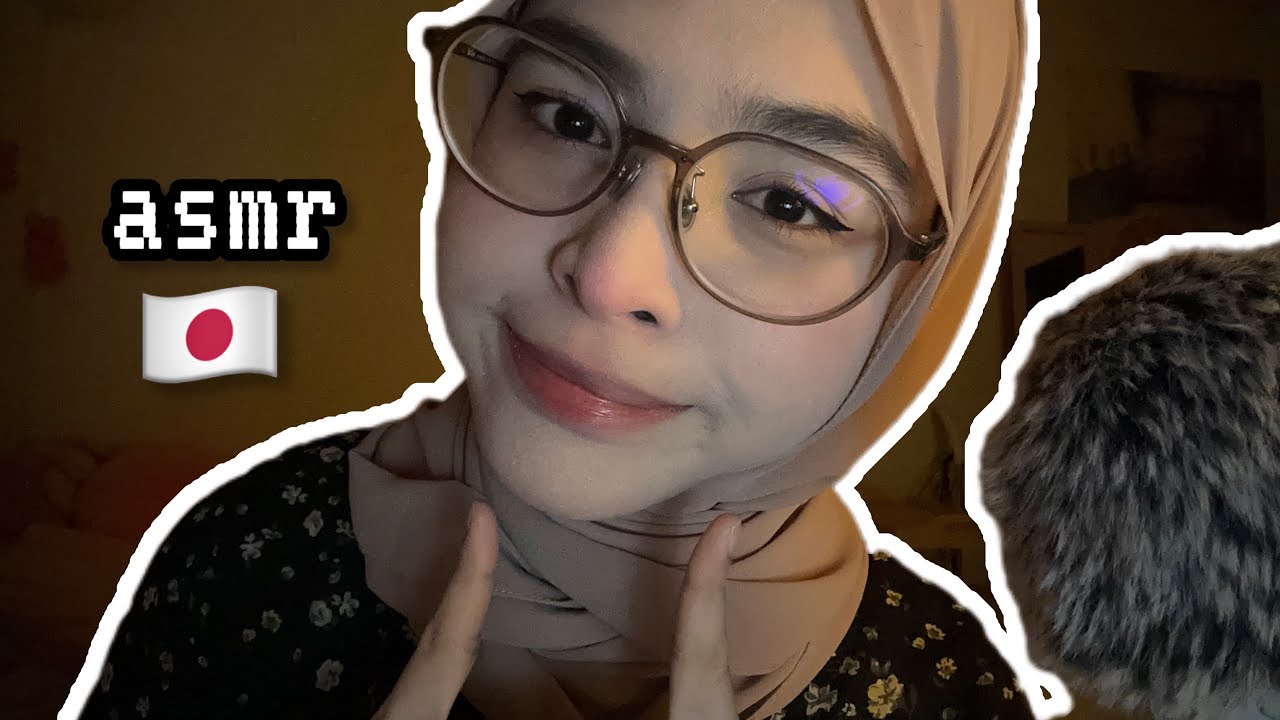 ASMR IN JAPANESE ONLY🇯🇵[日本語の動画をやってみました！❤️]