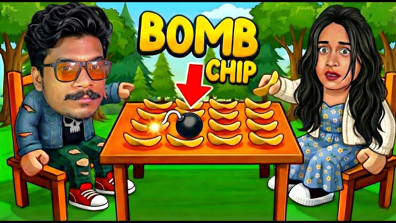BOMB CHIP Challange Gone Wrong in ROBLOX 😂🔥@jellybeanplayss