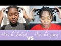 How I Went From Thin To Thick Locs!