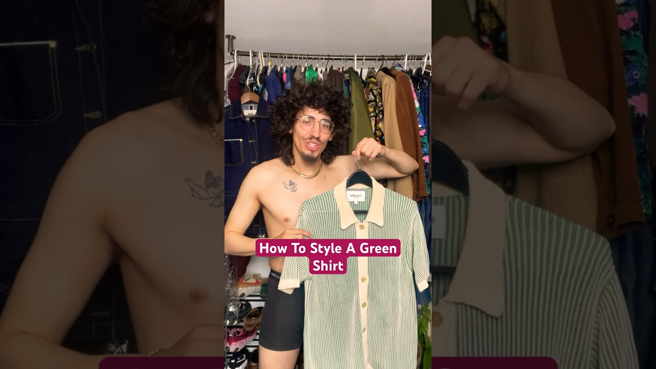 How To Style Green Shirts 