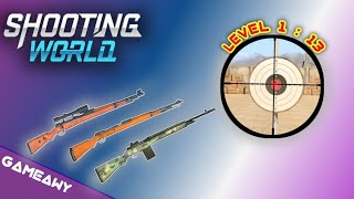Shooting World - Gun Fire Walkthrough Part 1 | Shooting world Gameplay levels 1 to 13 | Gameawy screenshot 5