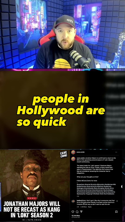 Jonathan Majors NOT Re-Cast as KANG!