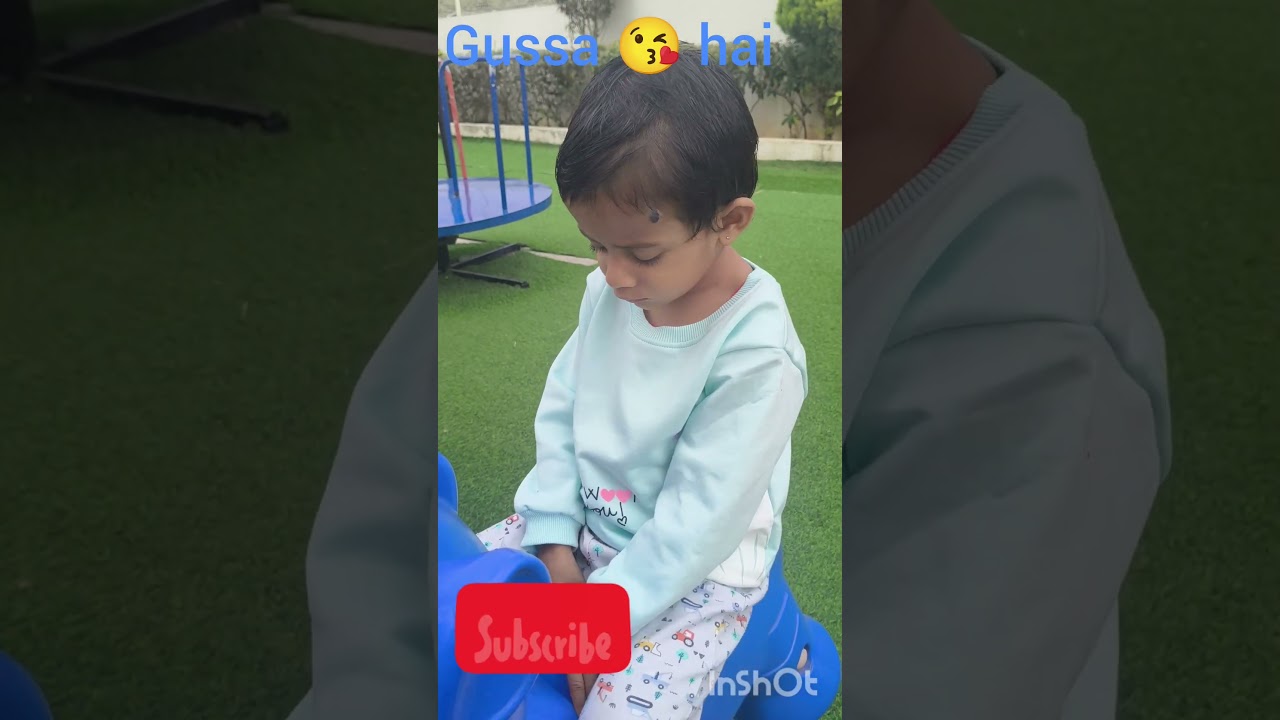 main gussa hun 😘😘 