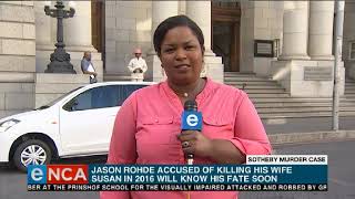 Jason Rohde, accused of killing his wife Susan, will soon know his fate