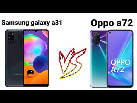 Samsung GALAXY A31 vs oppo A72