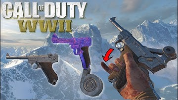 [Black Ops 3 Mod Tools] CoD WWII Luger in Black Ops 3