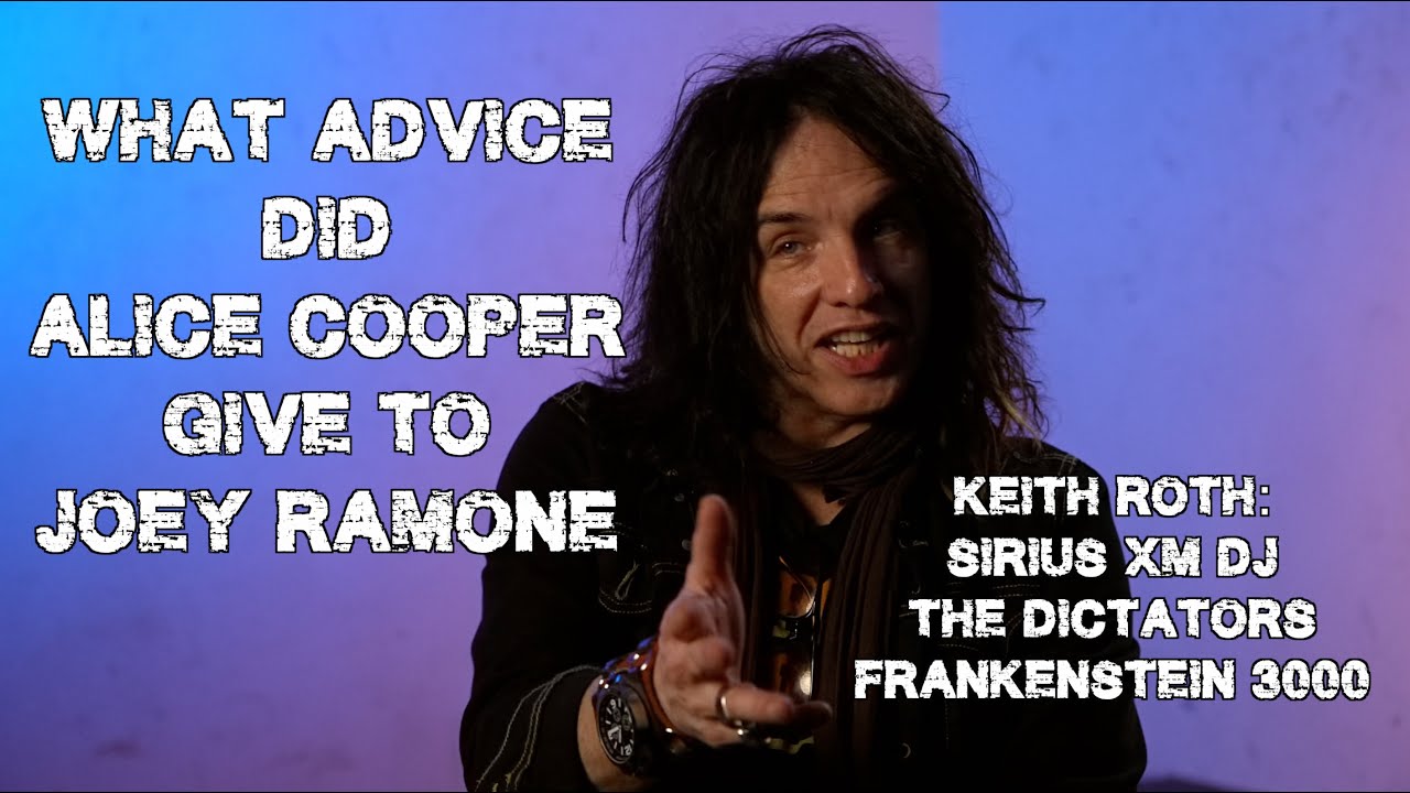 Iconic Interview: Joey Ramone and Alice Cooper with Keith Roth