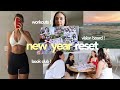 *intense* new year reset: 2024 vision board, getting motivated, organise apartment