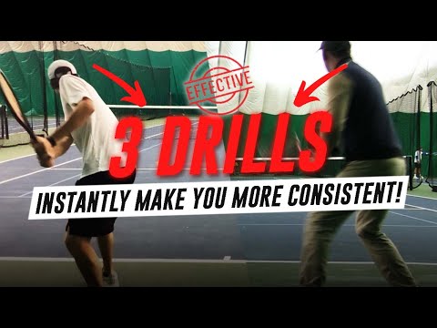 3 Tennis Drills that Instantly make you more consistent