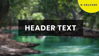 Blur background image using css CSS Tricks YouTube