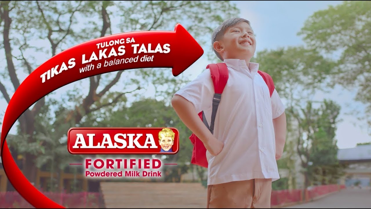Alaska Fortified Powdered Milk Drink Tikas, Lakas, Talas YouTube
