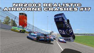 NR2003 Realistic Airborne Crashes #17