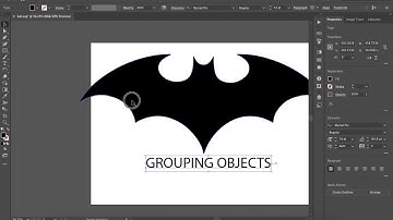 Group Objects in Illustrator