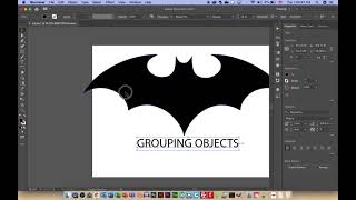 Group Objects in Illustrator Profile