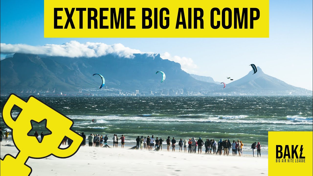 EXTREME Big Air Kiteboarding Competition in Cape Town | BAKL