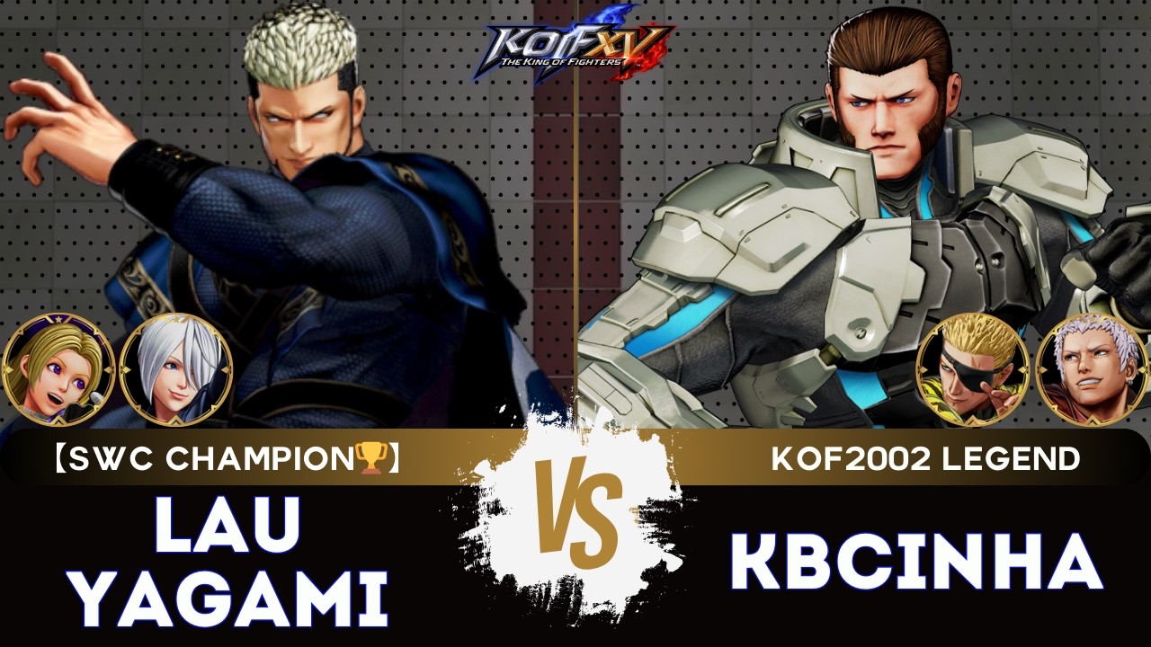 KOF XV ▰ LAUYAGAMI (Ángel/Hinako/Goenitz) 🆚 KBECINHA (Ramón/Yashiro/Maxima)🎞️Replay Match - 2/26