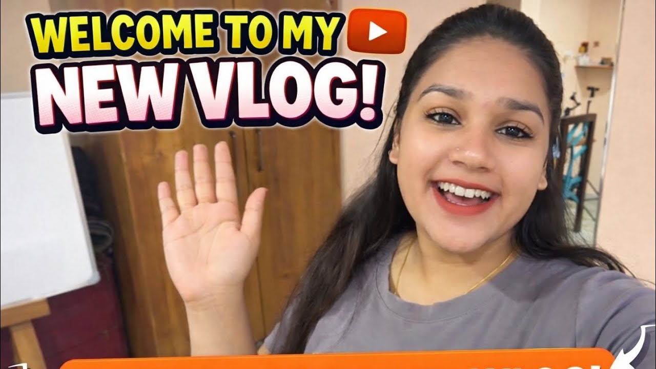 Welcome to my new vlog ☺️