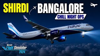 NEW INDIGO LIVERY - FSLABS A321NEO | GROUP FLIGHT - SHIRDI TO BANGALORE | MSFS 2024 VATSIM