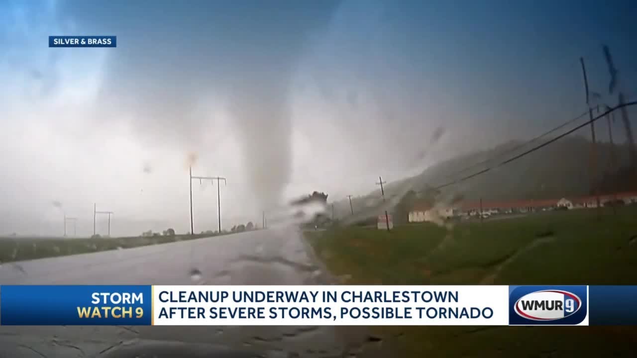 Cleanup underway in Charlestown after possible tornado YouTube