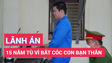 Thanh niên bắt cóc con của bạn thân lãnh 15 năm tù