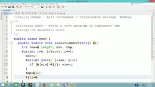 Selection Sort