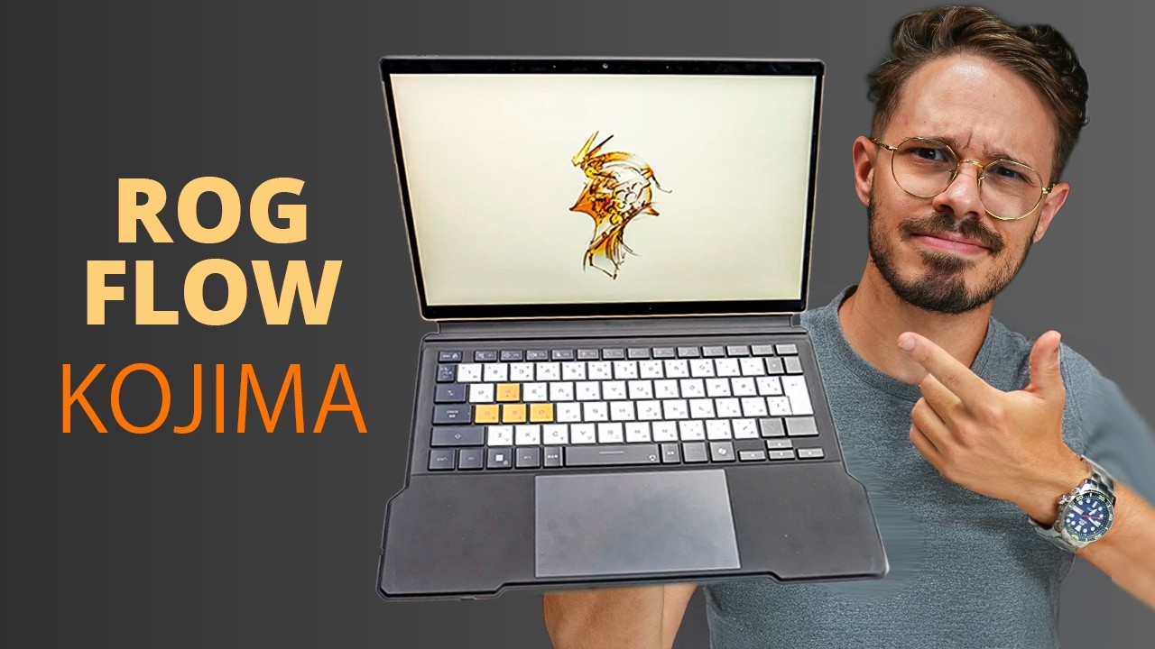 CHEGOU! NOVO ROG FLOW KOJIMA um SUPER TABLET GAMER e EXCLUSIVO