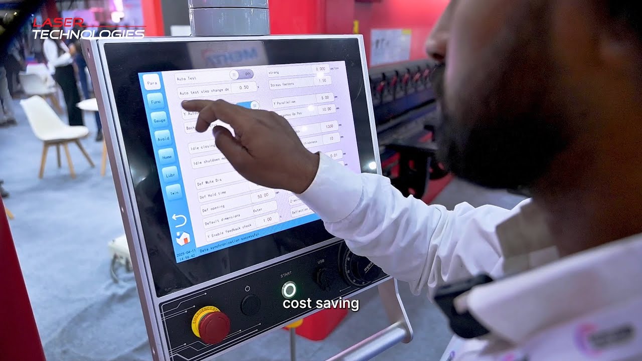 CNC Press Brake Machine Demo | Live Bending, Setup & Final Output