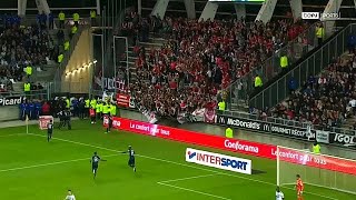 Fans hurt as French football barrier collapses screenshot 2