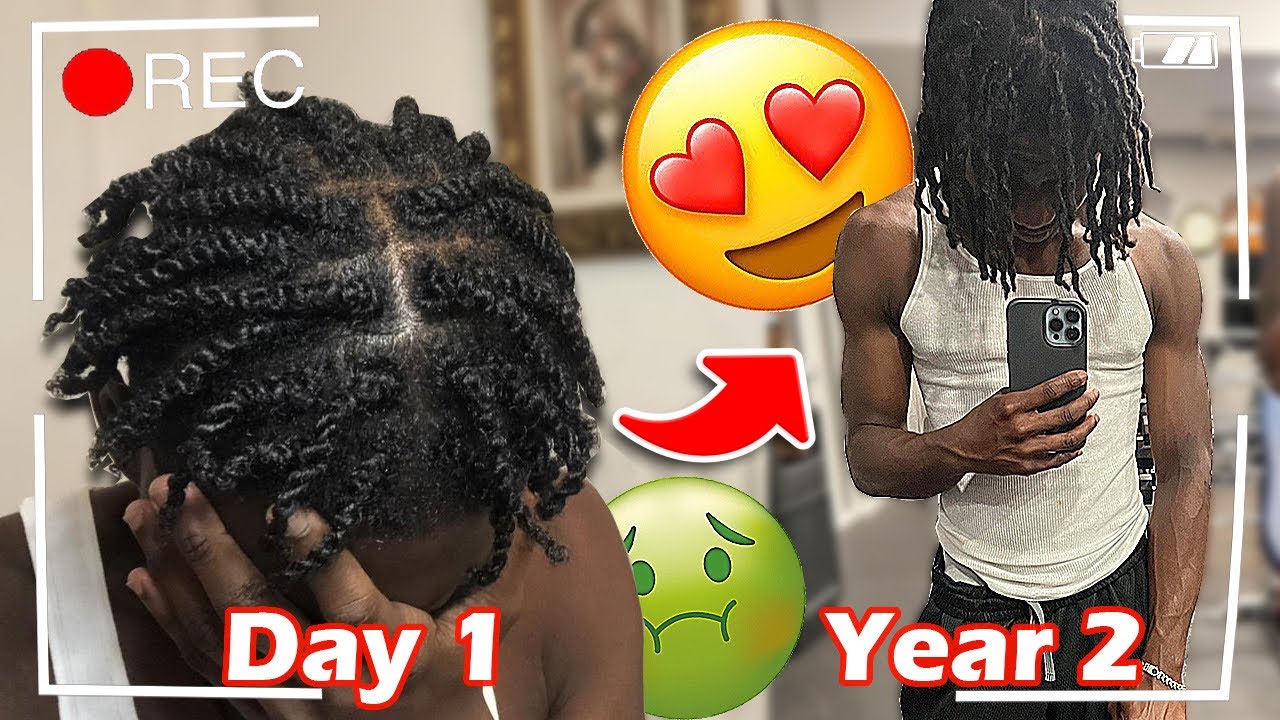 My Dreadlock Journey | 1 Year Transformation *CRAZY GROWTH*🤯
