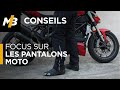 Le ba ba de lquipement du motard  focus sur les pantalons moto 