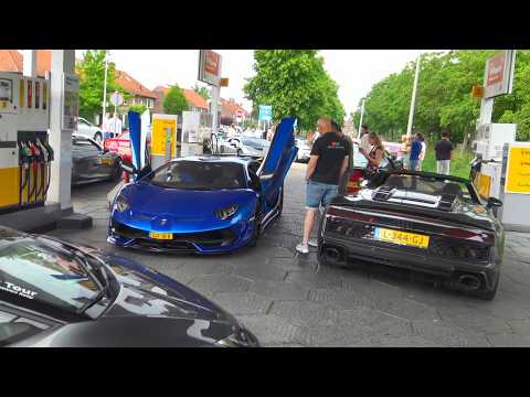 Supercars take over Gas Station