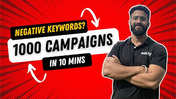 Unlock Amazon Success: Bulk Negative Keyword Management for Automatic Campaigns