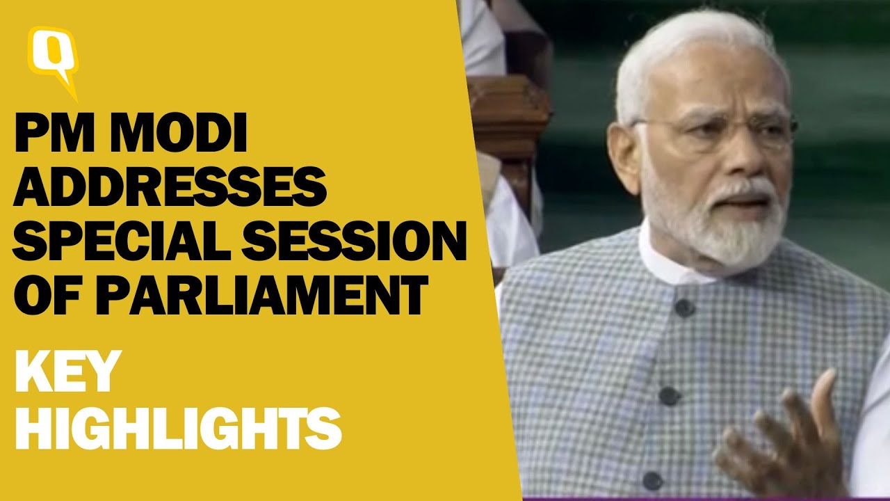 Special Session | 'G20, Chandrayaan-3, Article 370, Nehru': PM Modi Addresses Parliament