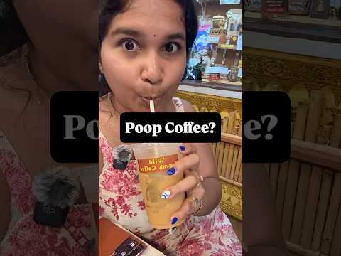 Coffee from cat poop in telugu | Telugu travel minivlog | bali indonesia telugu | viral | shorts
