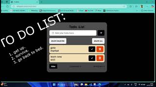 Build a Simple Todo List with HTML, CSS & JavaScript | Easy Step-by-Step Tutorial