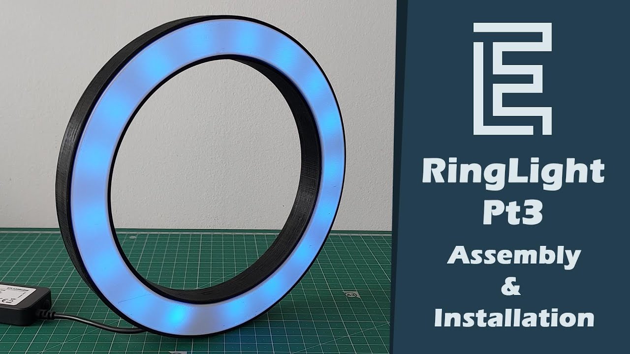 3D Printed a RingLight | PT3 - YouTube