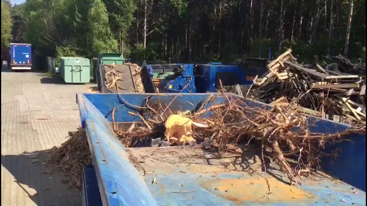 Шредер для отходов и древесины HUSMANN HL II 1617