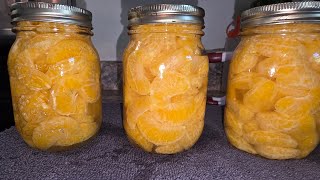 How To Can Clementines