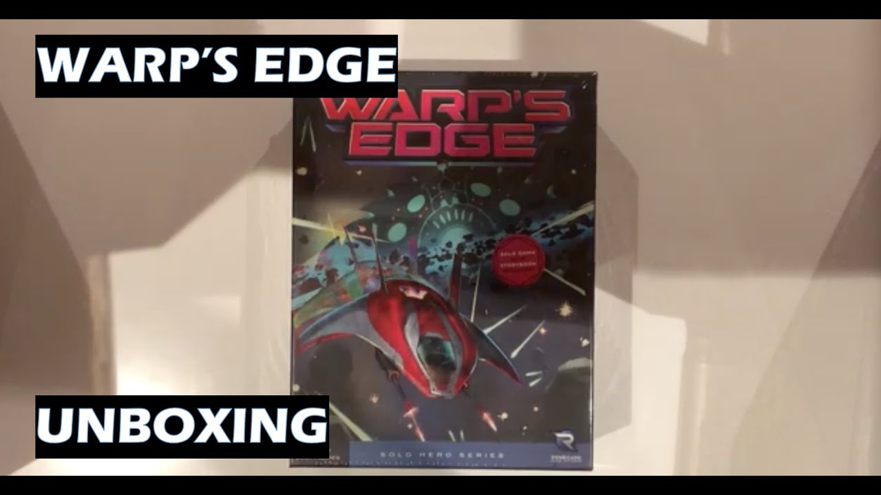 Warp's Edge Unboxing YouTube