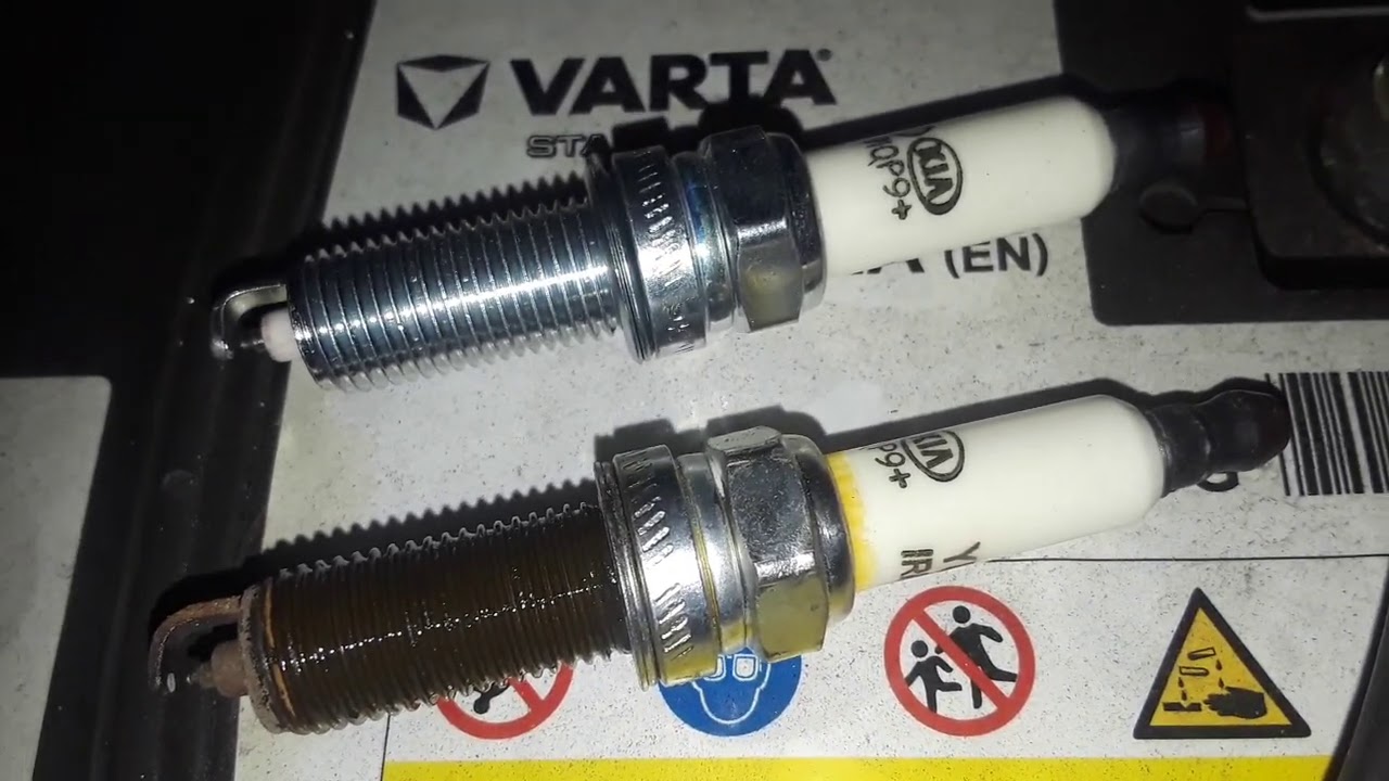 Kia forte lx iridium spark plugs changed. - YouTube